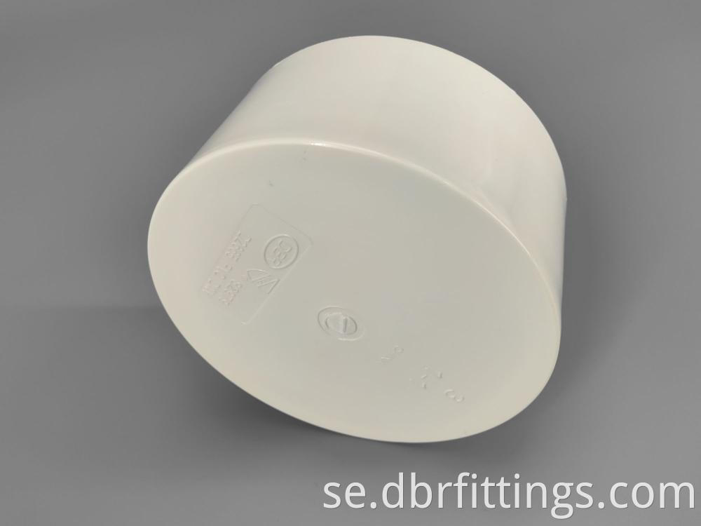 PVC fittings SOCKET CAP for Piping system